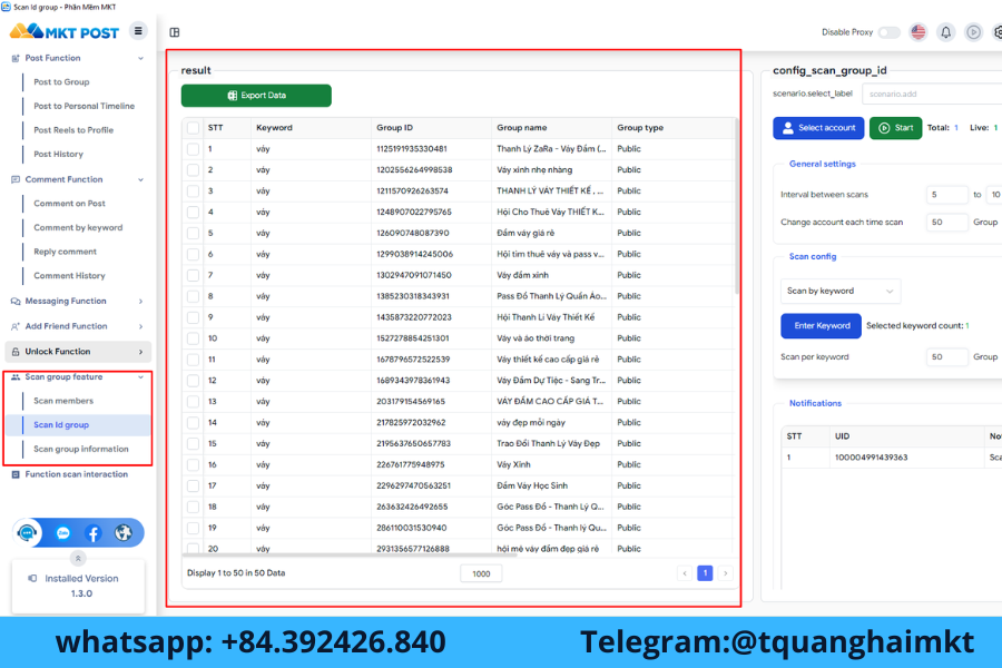 Scan and Manage Data