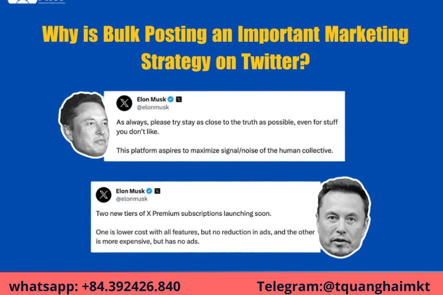 Why Bulk Posting on Twitter is a Game-Changing Strategy