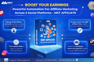 MKT Affiliate Software – Powerful Automation for Affiliate Marketing Across 5 Social Platforms